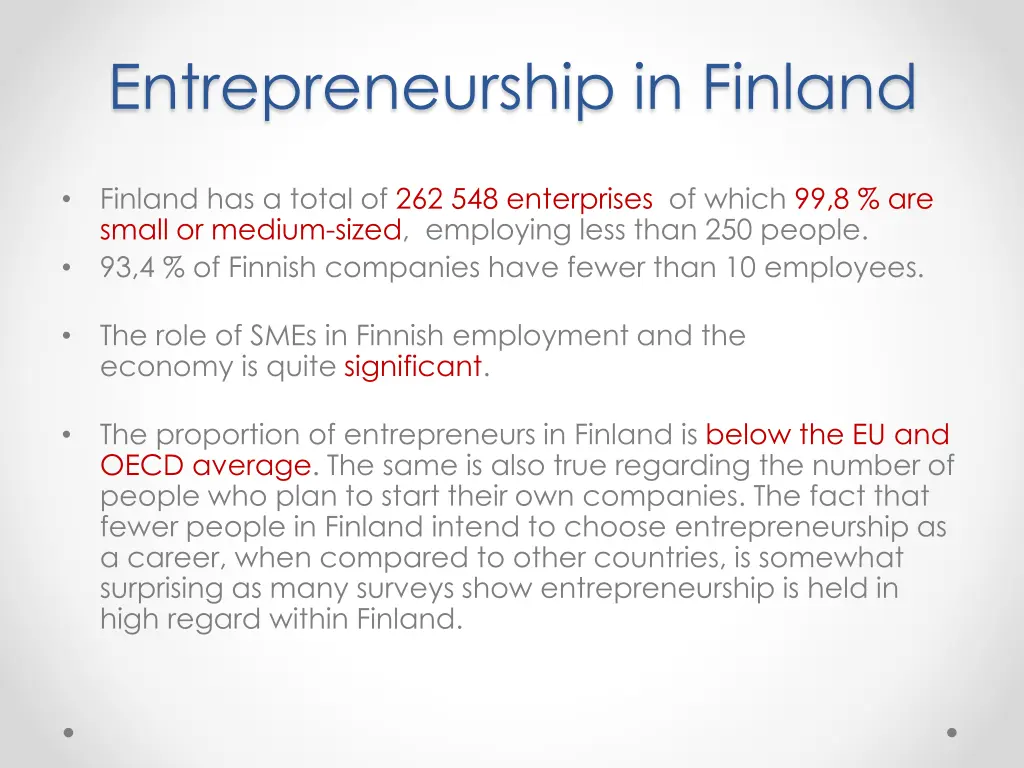 entrepreneurship in finland