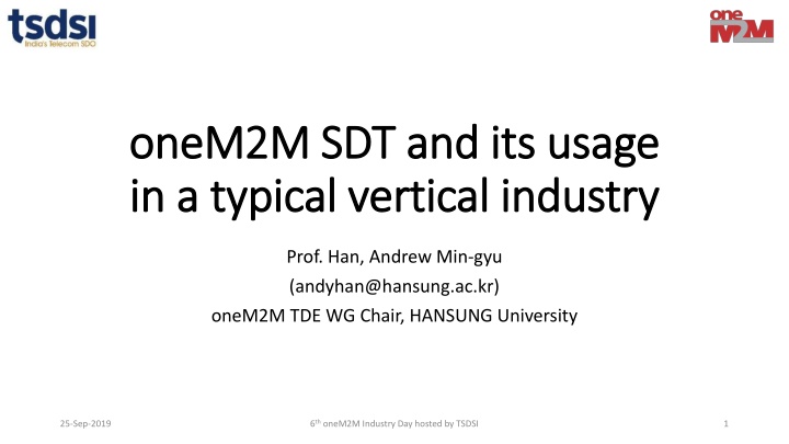 onem2m sdt and its usage onem2m sdt and its usage