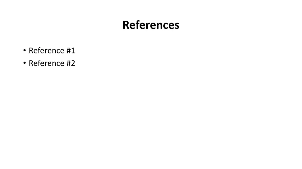 references