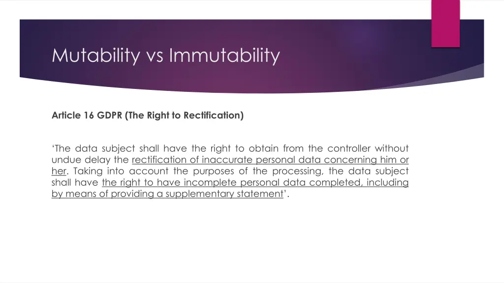 mutability vs immutability