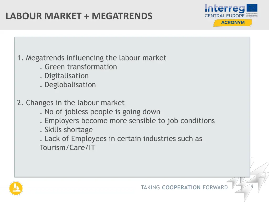 labour market megatrends