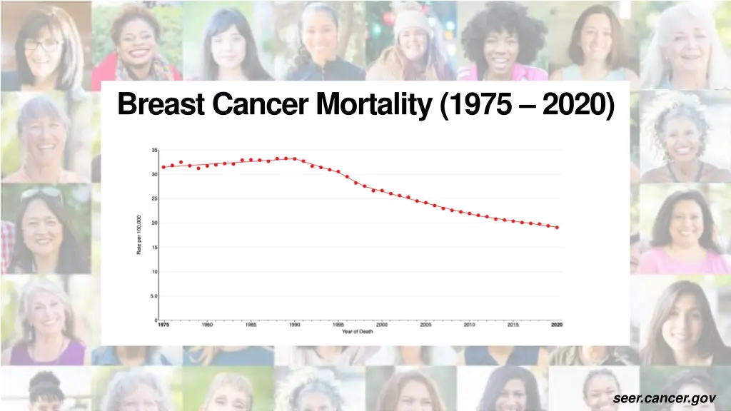 breast cancer mortality 1975 2020