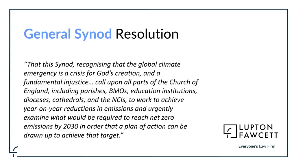 general synod resolution