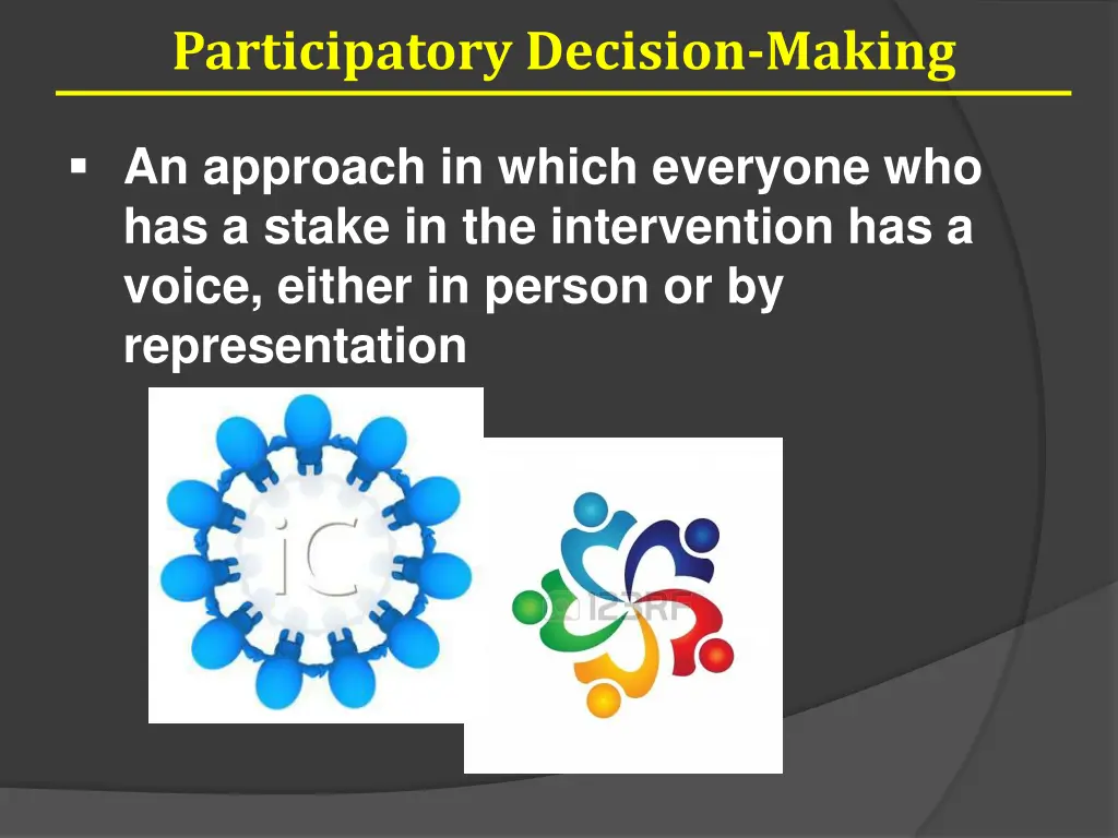 participatory decision making