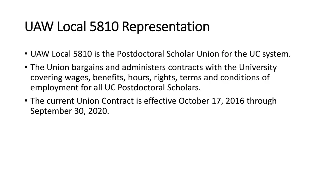 uaw local 5810 representation uaw local 5810