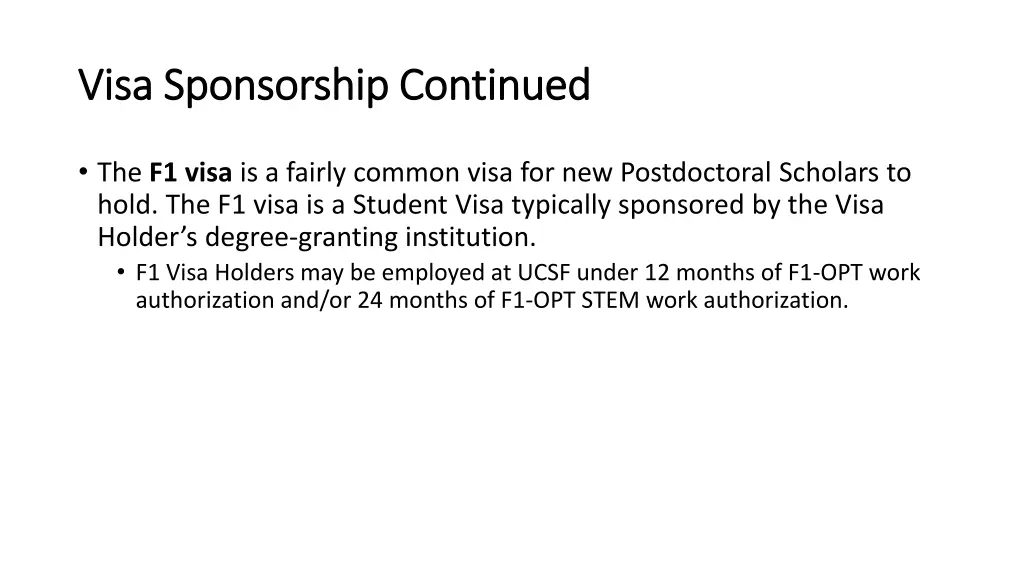 visa sponsorship continued visa sponsorship