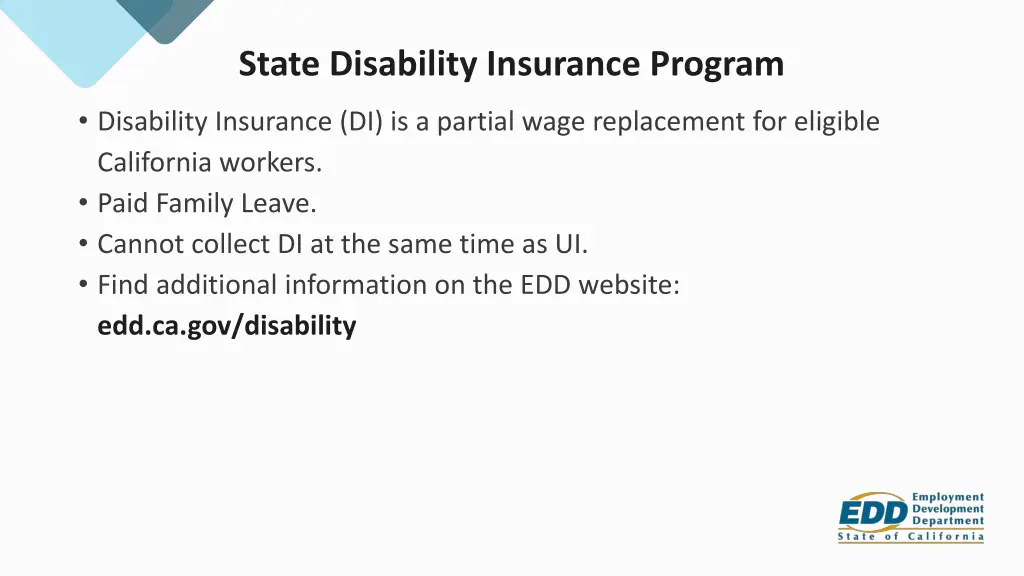 state disability insurance program