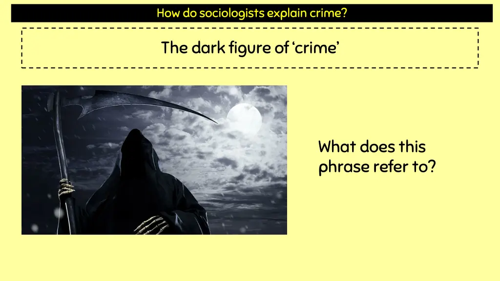 how do sociologists explain crime 4