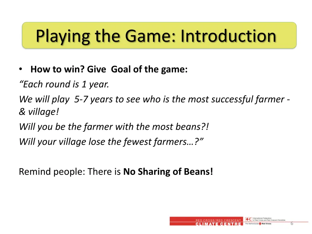 playing the game introduction 1