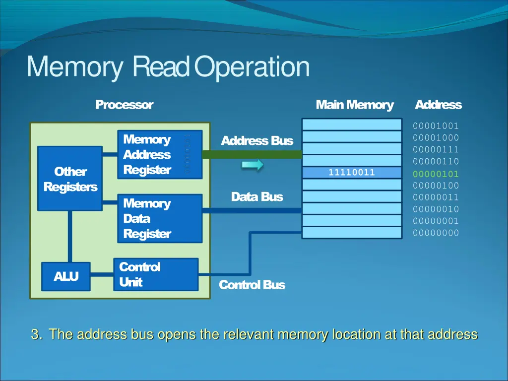 memory readoperation 2