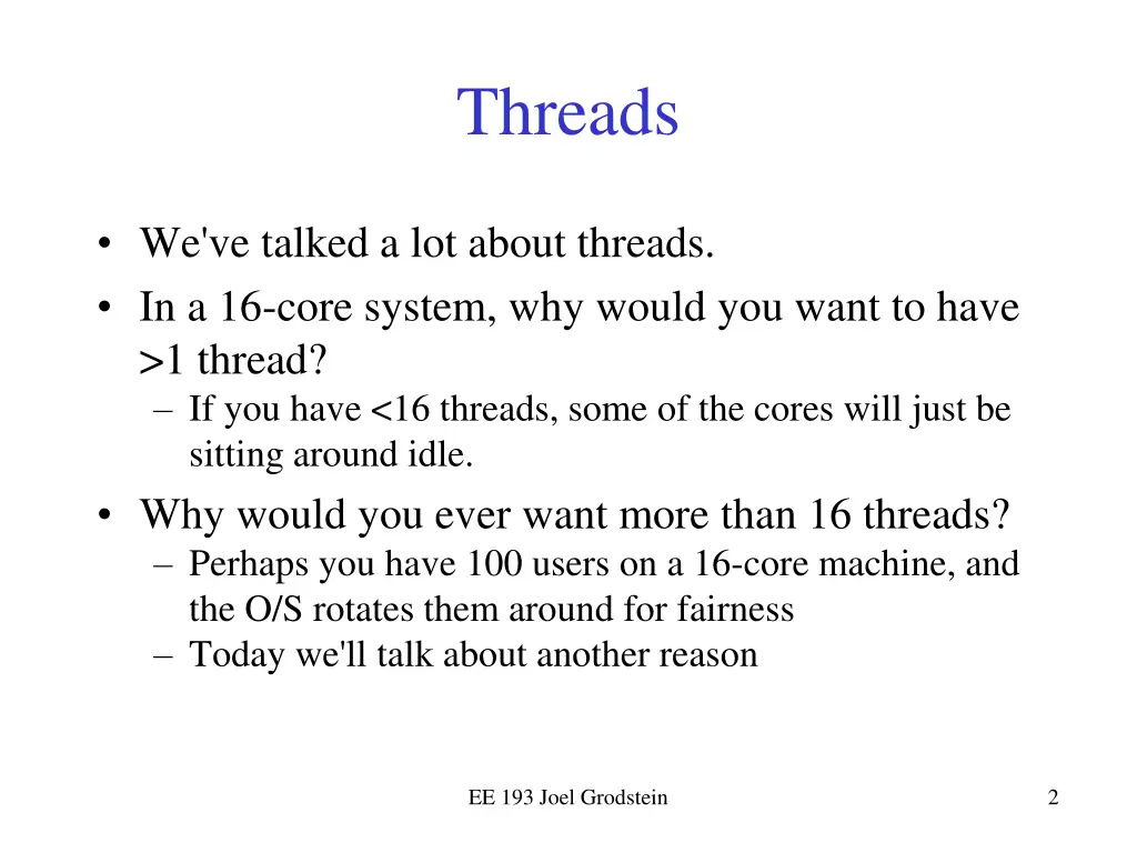 threads