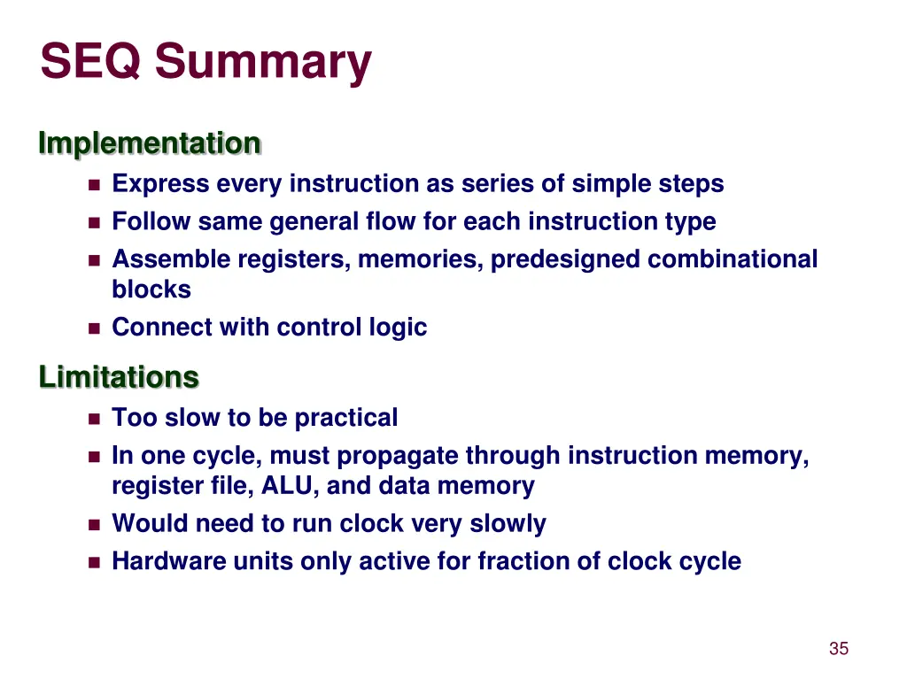 seq summary