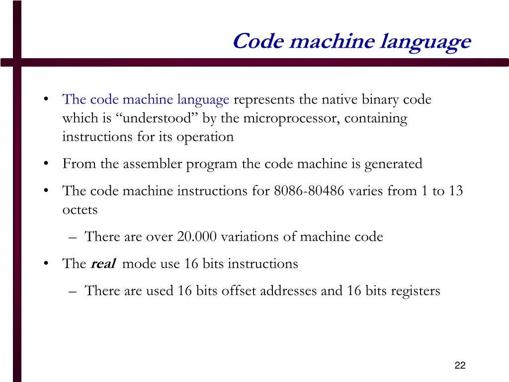 code machine language