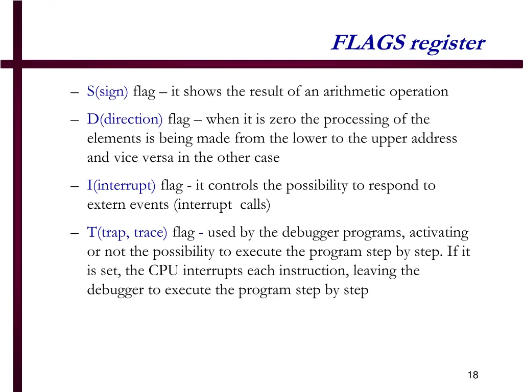 flags register 2