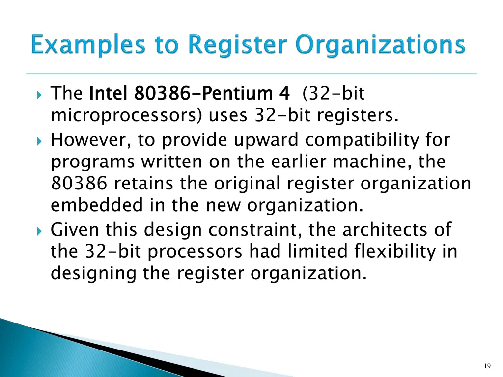 the intel 80386 microprocessors uses