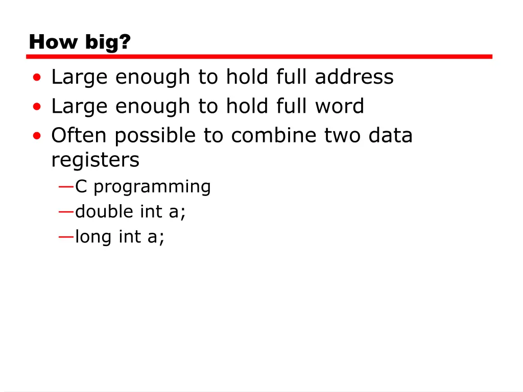 how big large enough to hold full address large