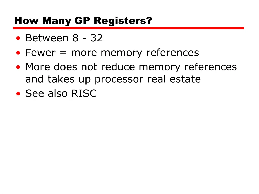 how many gp registers between 8 32 fewer more