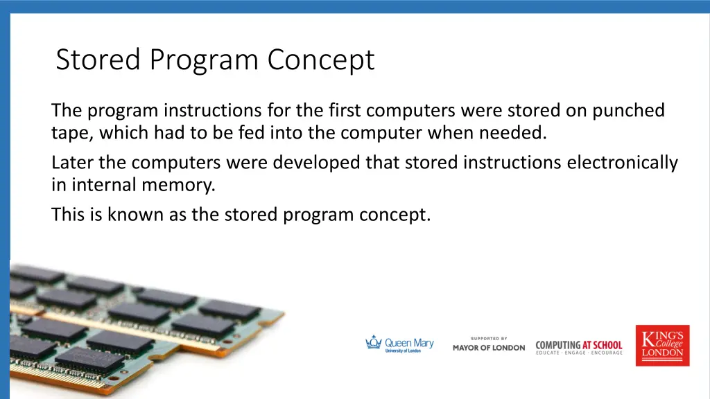 stored program concept