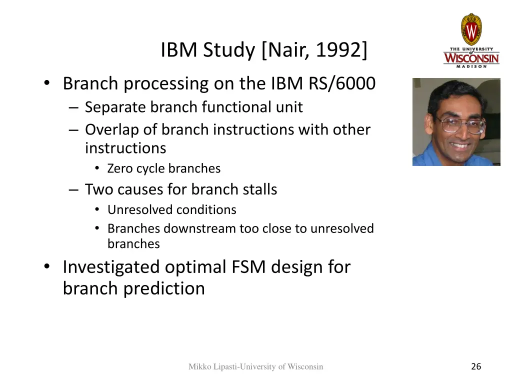 ibm study nair 1992