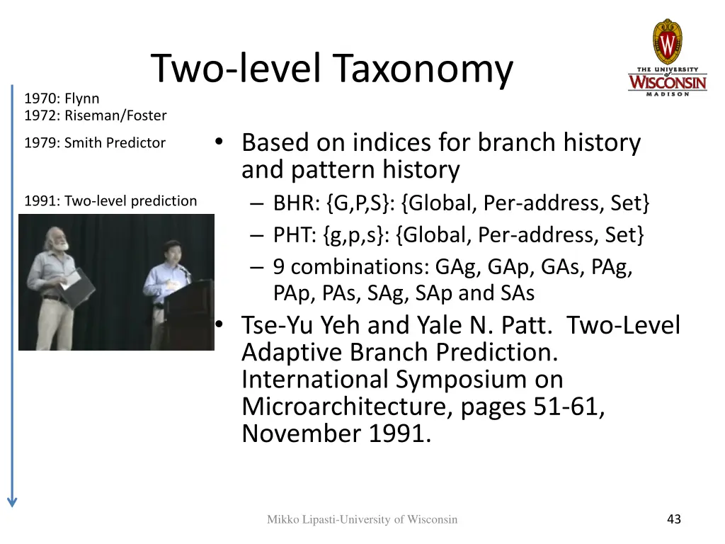 two level taxonomy