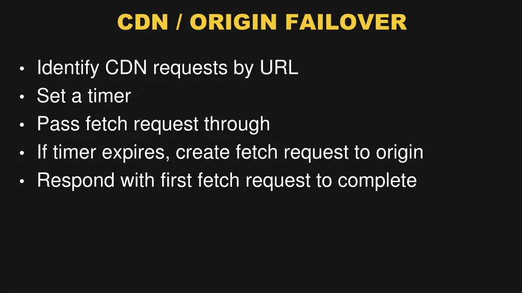 cdn origin failover