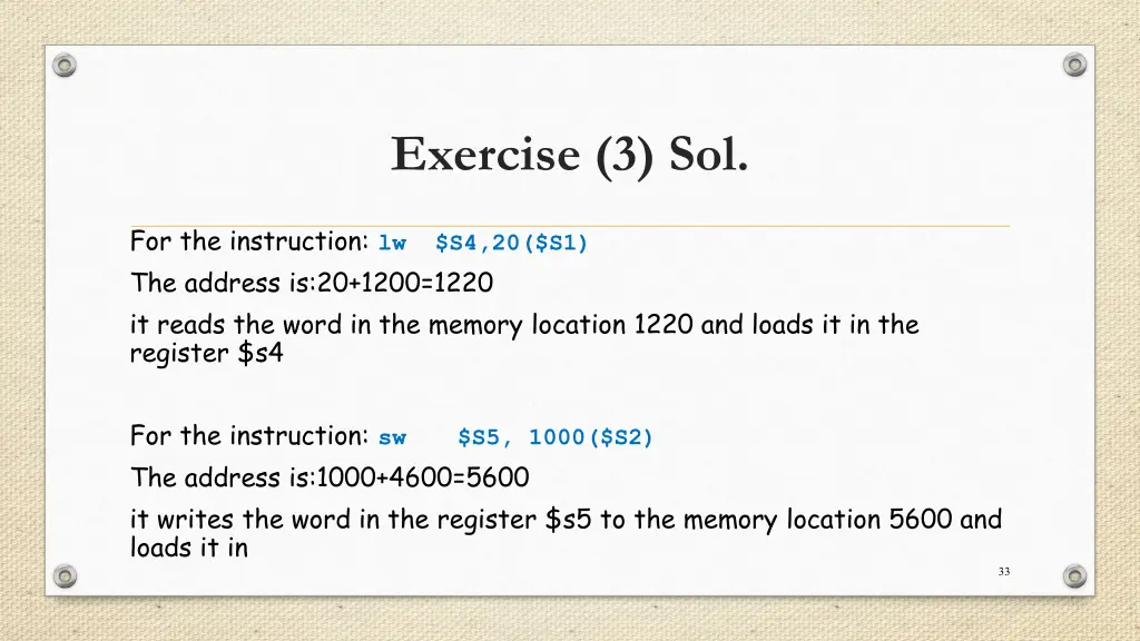 exercise 3 sol