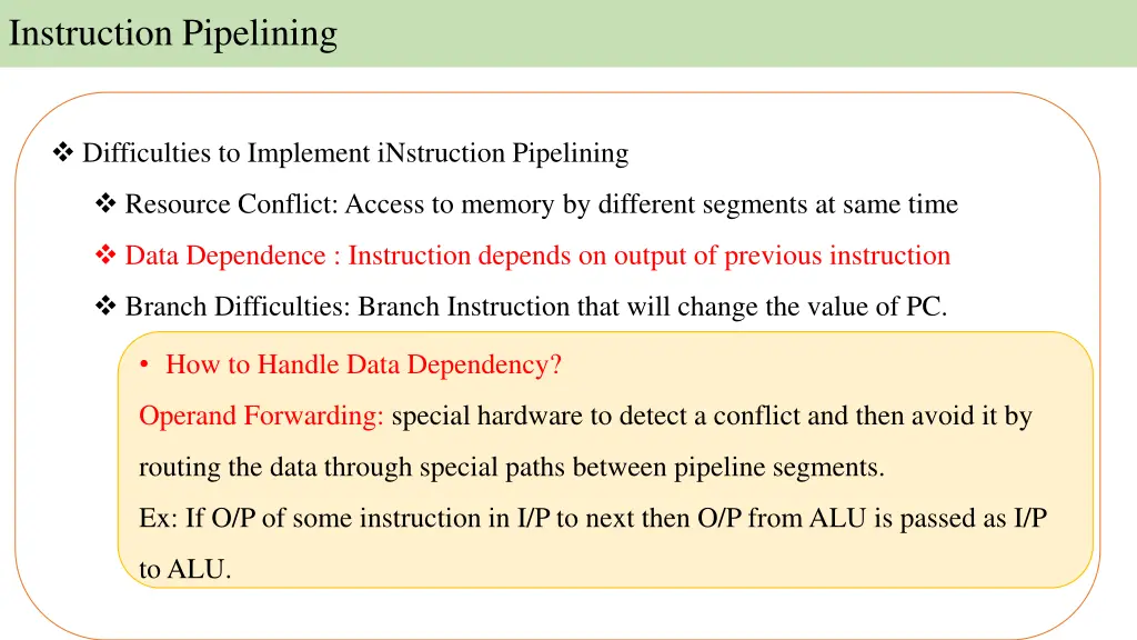 instruction pipelining 6