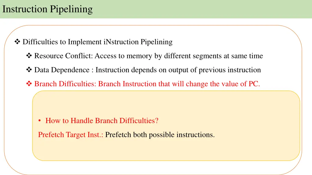 instruction pipelining 8