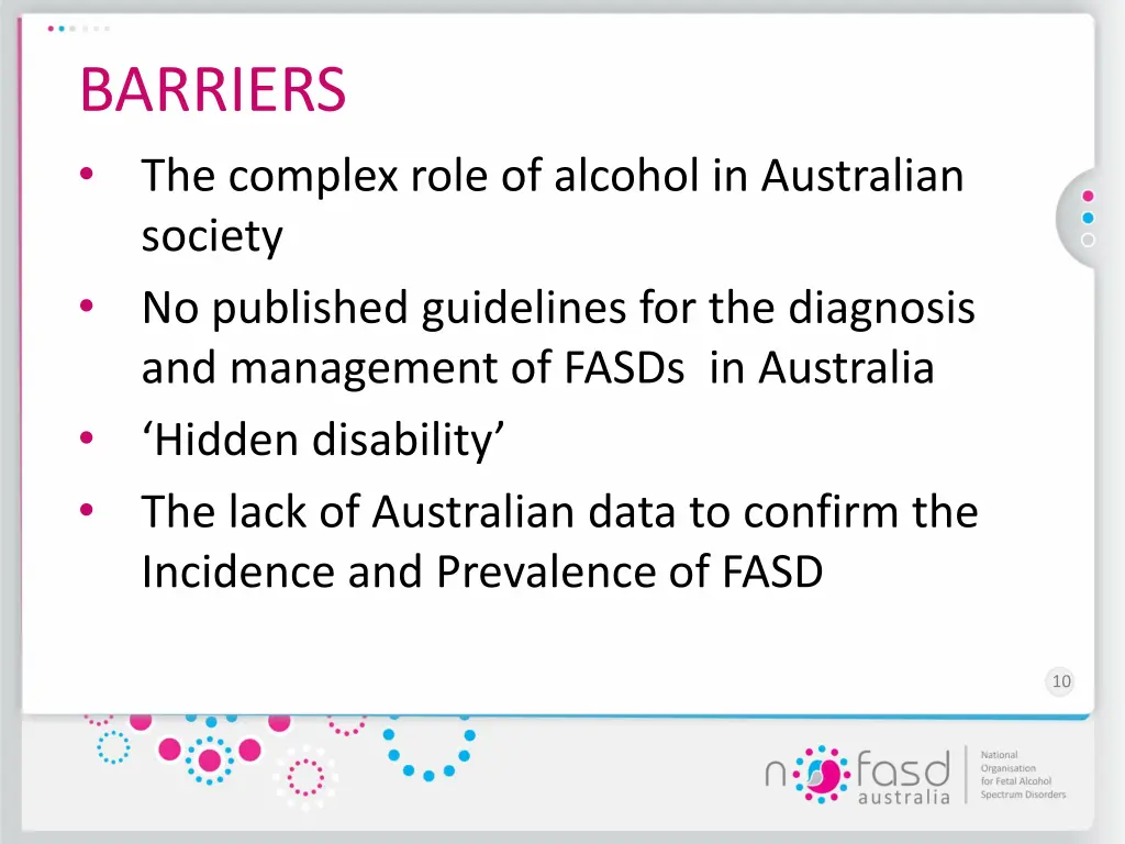 barriers the complex role of alcohol