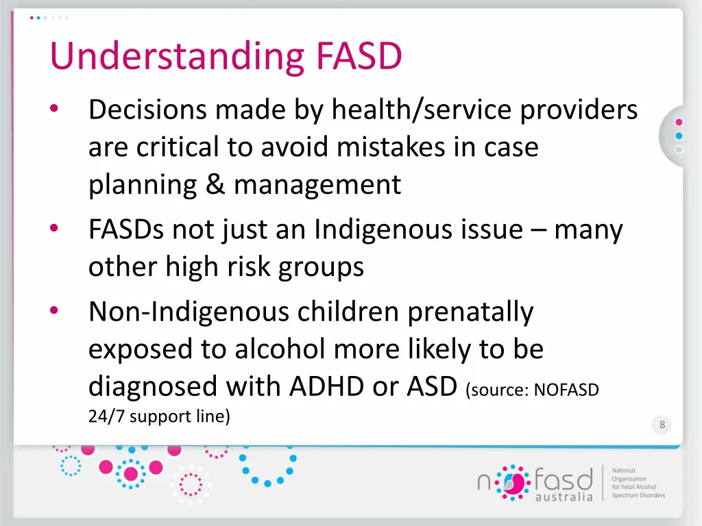 understanding fasd decisions made by health