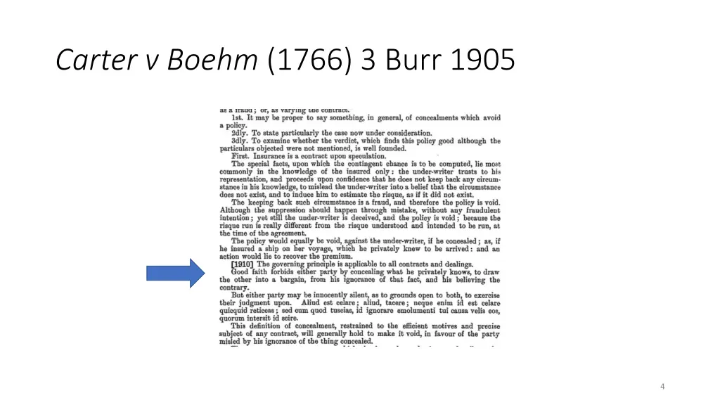 carter v boehm 1766 3 burr 1905