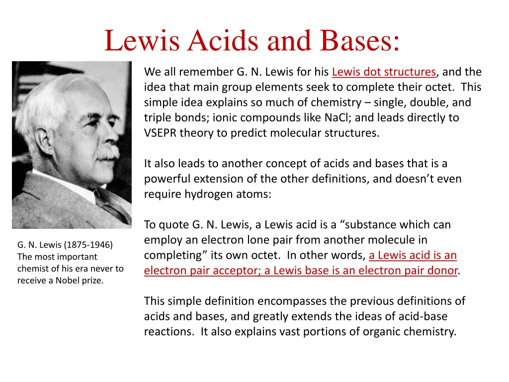 lewis acids and bases