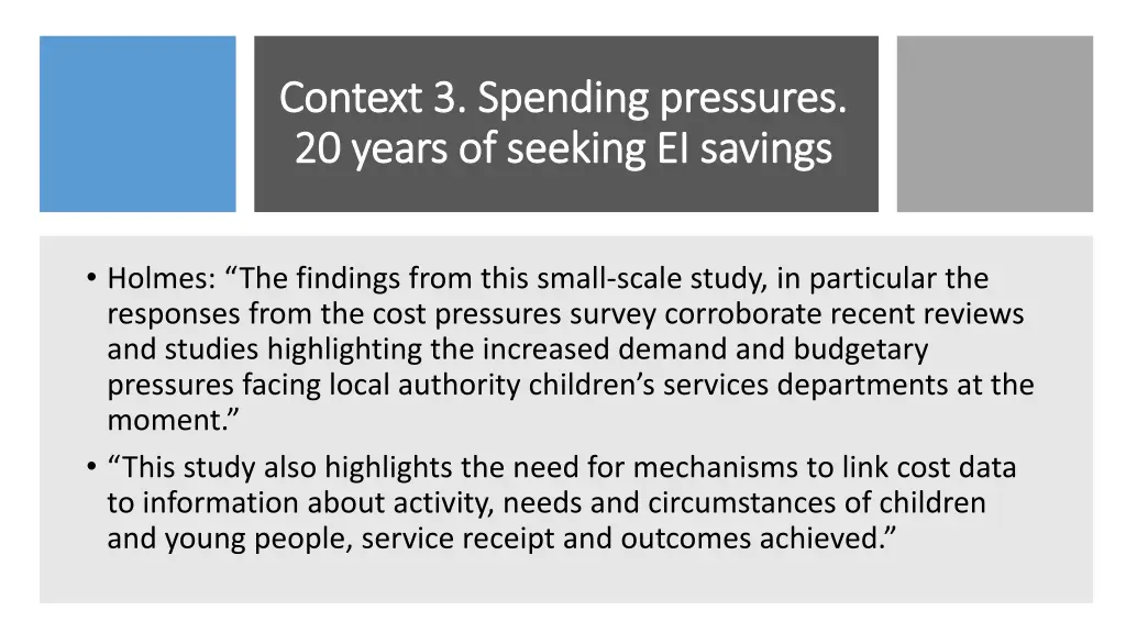 context 3 spending pressures context 3 spending