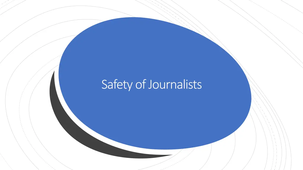 safety of journalists