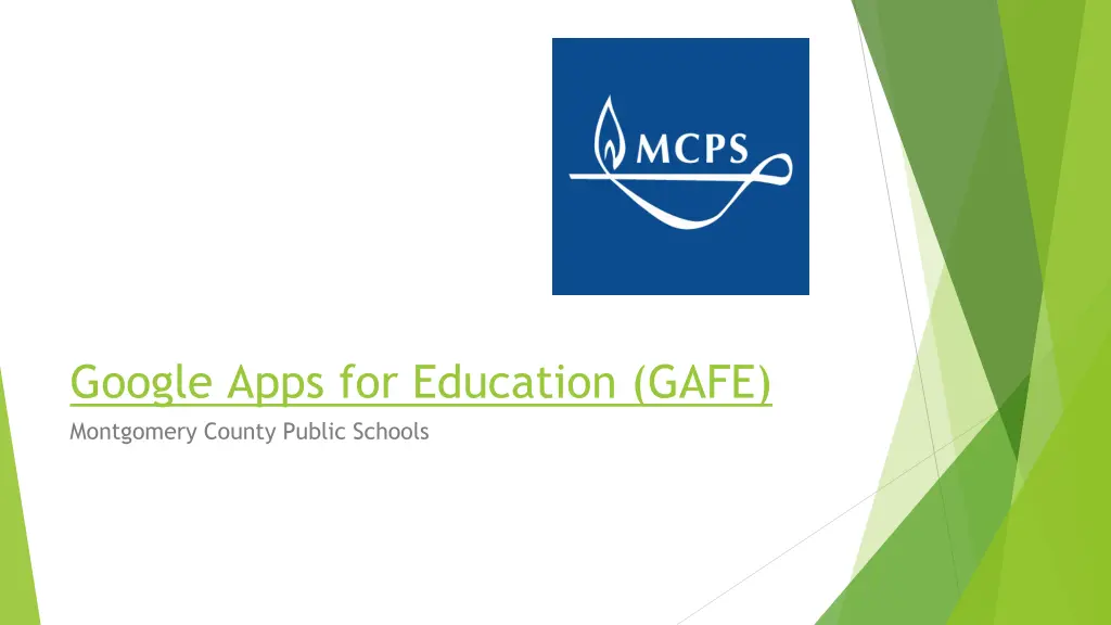 google apps for education gafe montgomery county