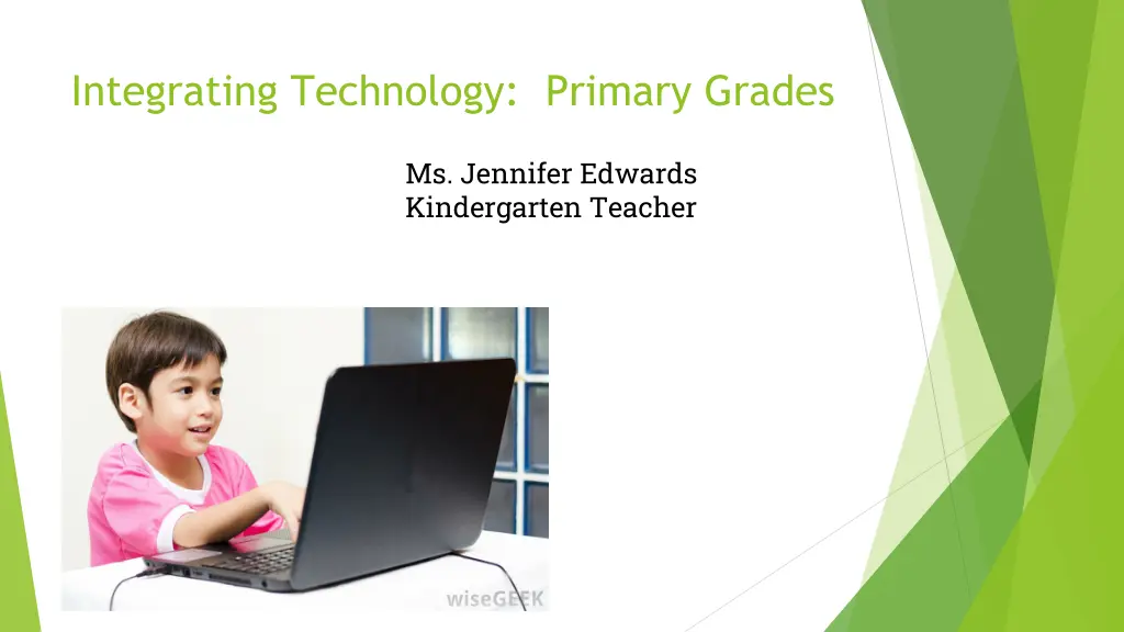 integrating technology primary grades