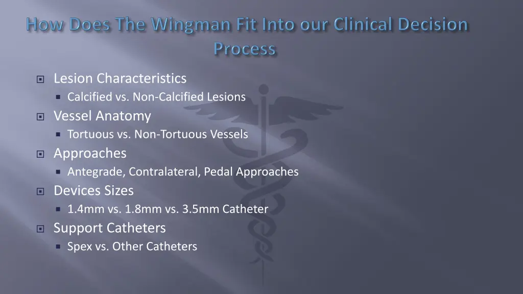 lesion characteristics calcified vs non calcified