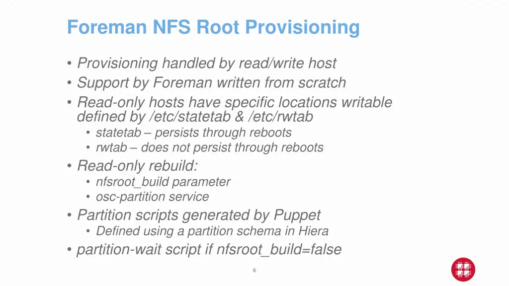 foreman nfs root provisioning