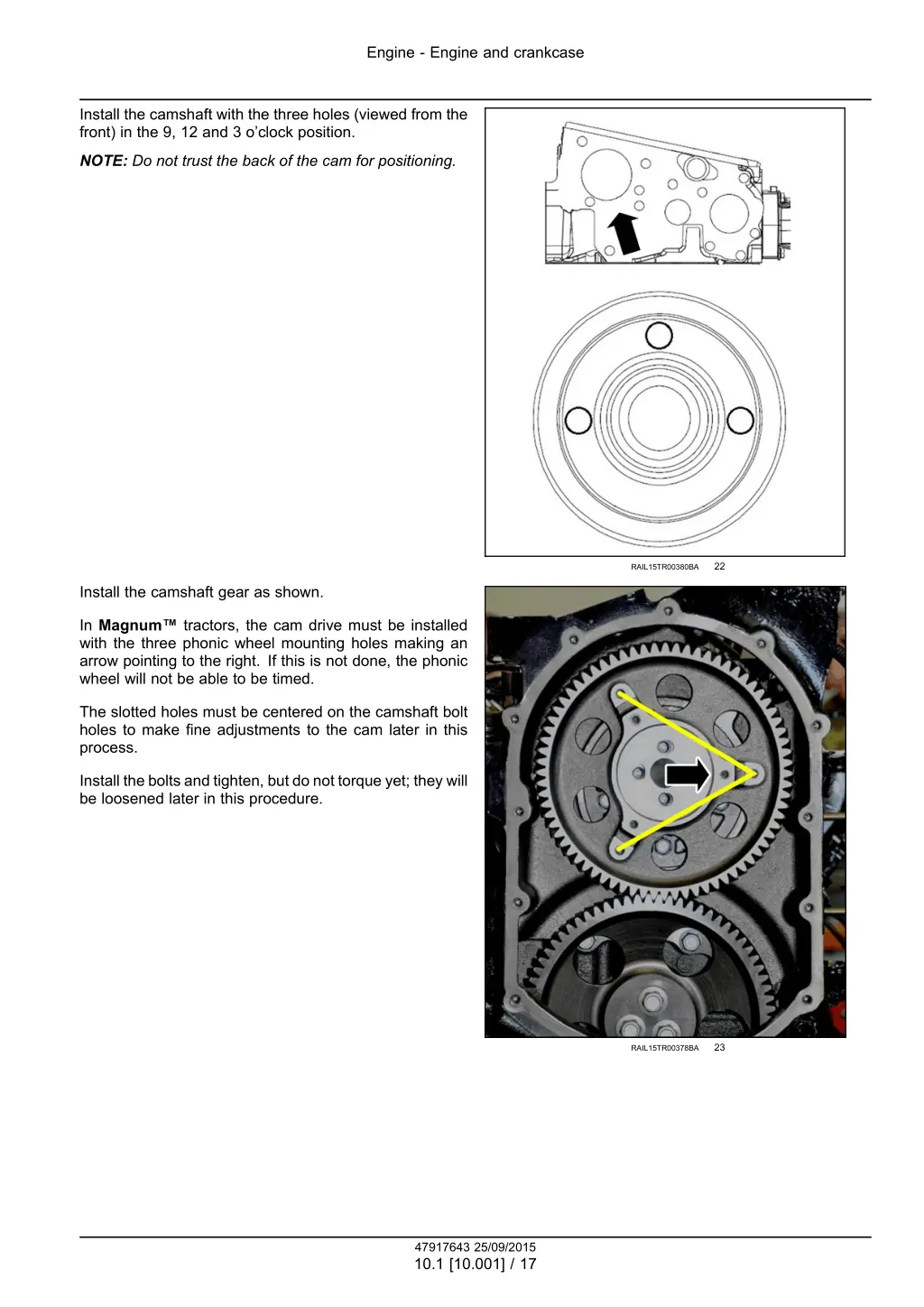 engine engine and crankcase 14