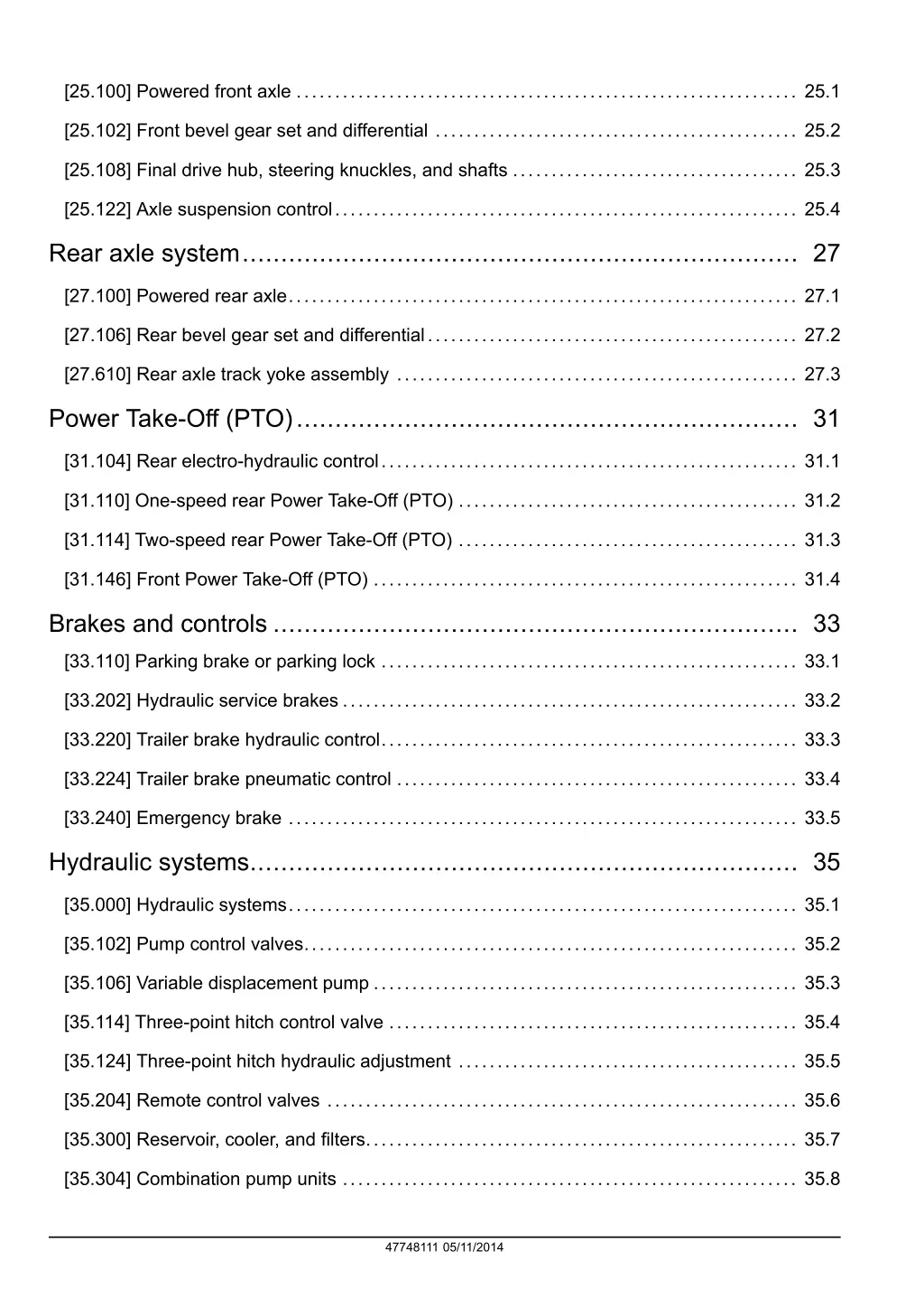 25 100 powered front axle 25 1