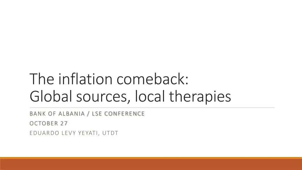 the inflation comeback global sources local 1