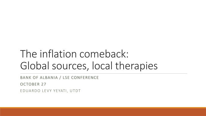 the inflation comeback global sources local