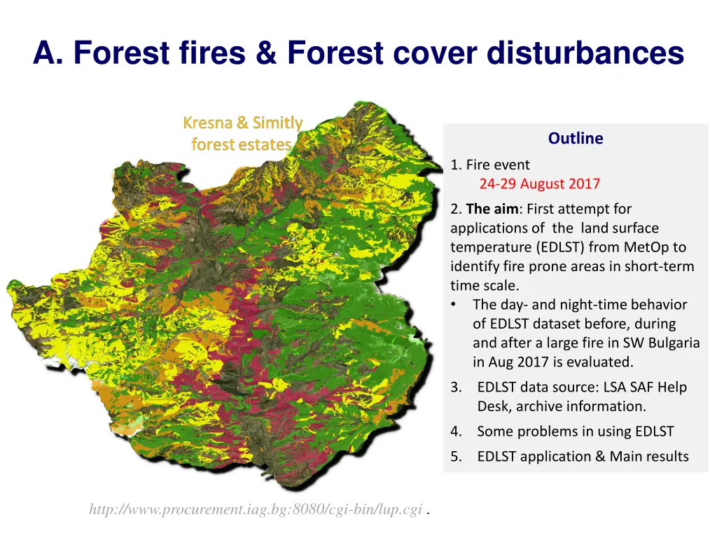 a forest fires forest cover disturbances 1