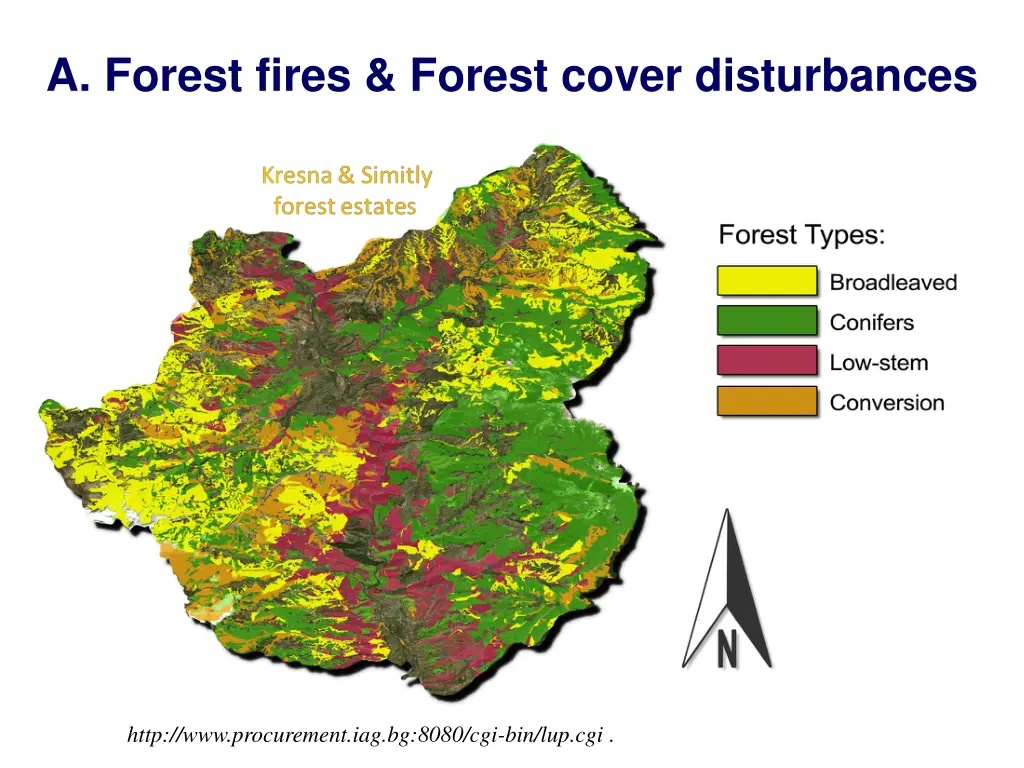 a forest fires forest cover disturbances