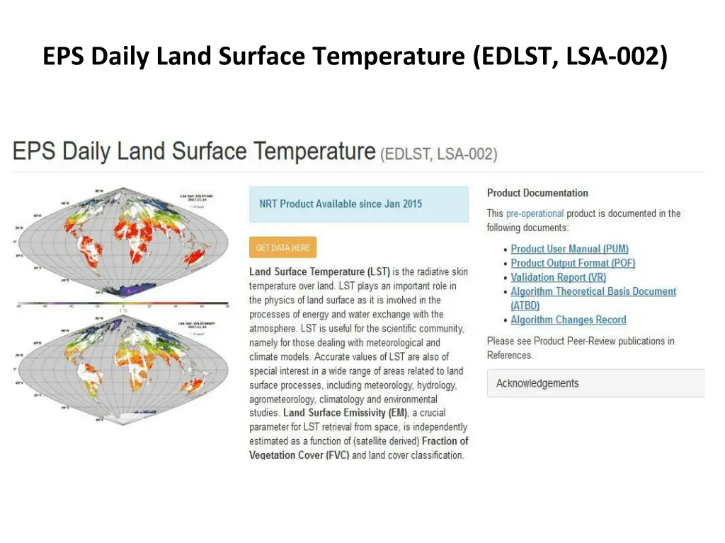 eps daily land surface temperature edlst lsa 002