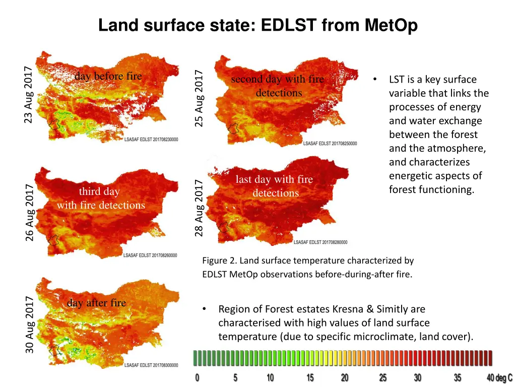 land surface state edlst from metop