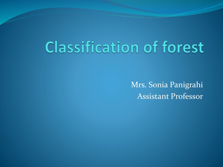 mrs sonia panigrahi assistant professor