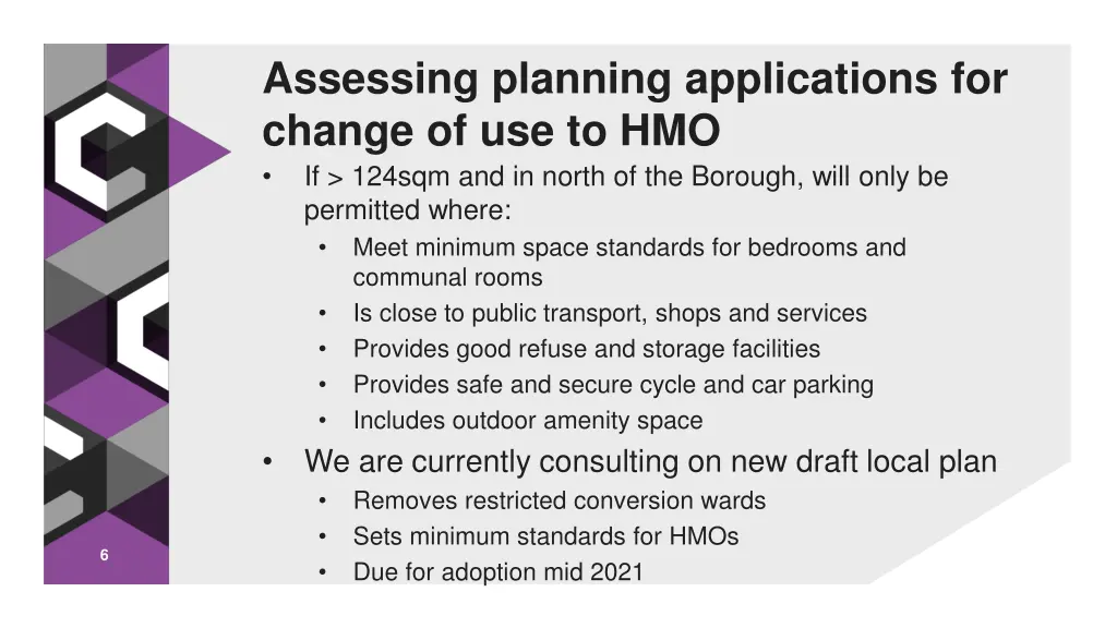 assessing planning applications for change 1