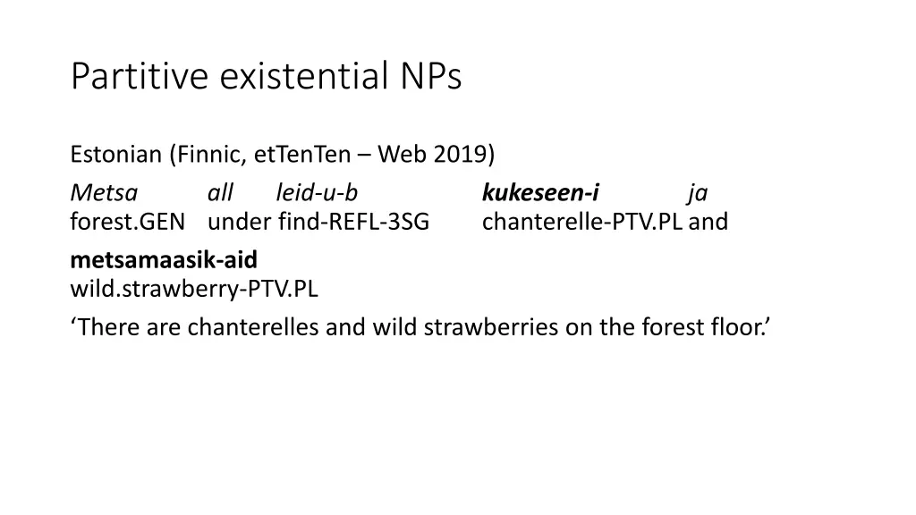 partitive existential nps