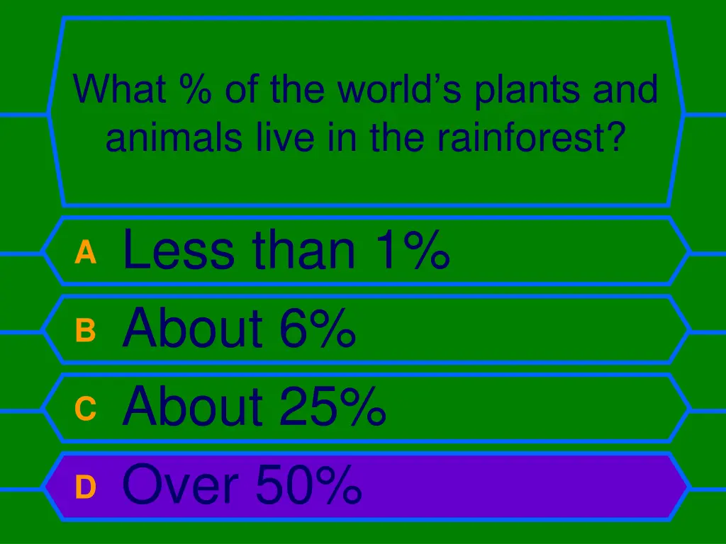 what of the world s plants and animals live 1